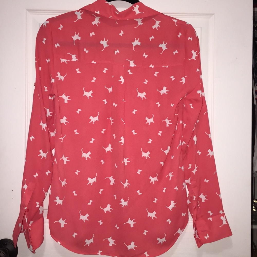 Express Button down Top - Picture 2 of 4